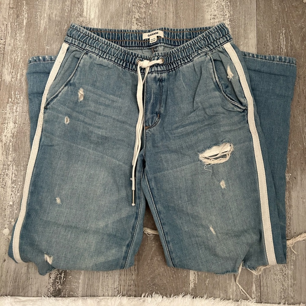 Garage denim style pants